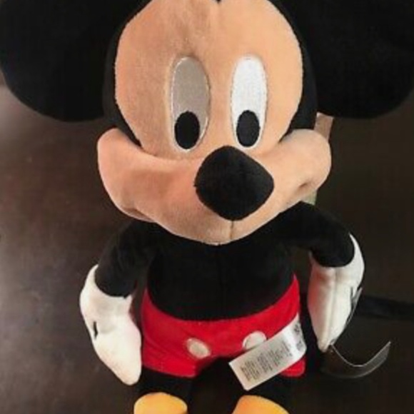 Walt Disney Mickey Mouse Plush Brand New with Tags 2021 Height About 16” - Picture 1 of 5